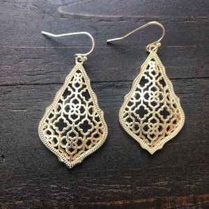 Gold Kendra Scott Addie Drop Earrings